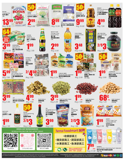 Terra Foodmart Store Flyer