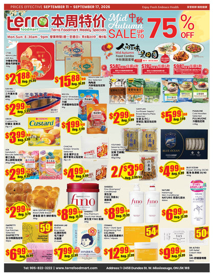 Terra Foodmart Store Flyer