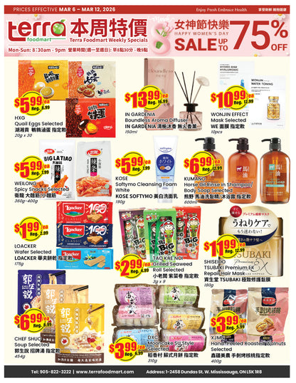 Terra Foodmart Store Flyer